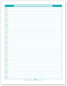 the printable to do list is shown in blue and green with numbers on it