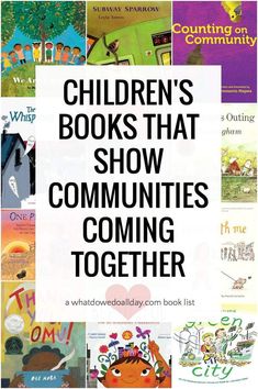 children's books that show communities coming together