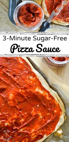 three minute sugar - free pizza sauce recipe