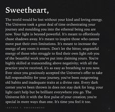 a poem written in white on a black background with the words sweetheart, and an image of