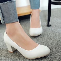 Mau Women's Pumps Shoes | Ultrasellershoes.com – Ultra Seller Shoes Casual Closed Toe Polyurethane Heels, Casual Closed Toe Heels In Polyurethane, Casual Synthetic High Heel Court Shoes, Casual High Heel Court Shoes In Synthetic, White Pointed Toe Heels In Polyurethane, Round Toe Heels With Cushioned Footbed, White Polyurethane Pointed Toe Heels, Cushioned Polyurethane Heels With Round Toe, White Court Shoes With Round Toe And Medium Width