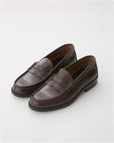 Leather 906 Loafer Dark Brown – Front General Store Brown Loafers Men, Vintage Loafers, Issey Miyake Men, Brown Leather Loafers, Japan Woman, Brown Loafers, Men Stylish Dress, Men Loafers, Cool Outfits For Men