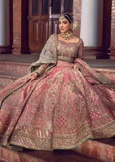 QAND – LAAM Indian Bride Outfits, Bridal Lehenga Collection, Designer Bridal Lehenga