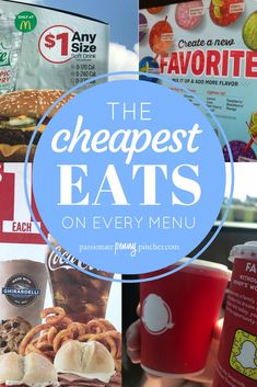 the cheapest eats on every menu