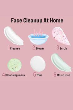 #fashion #skincare #cleaning #tips #ideas How To Make Ur Face Glow, Face Skin Care Routine