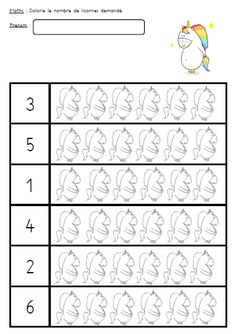 the missing numbers worksheet for children to learn how to count and draw them