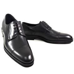 Made In Italy Leather Upper Leather Lining Rubber Sole Hand Made Shoes Free Gift Black Dress Shoes With Stitched Sole For Galas, Black Leather Shoes With Stitched Sole For Formal Occasions, Black Cap Toe Dress Shoes With Stitched Sole, Formal Black Dress Shoes With Stitched Sole, Black Plain Toe Lace-up Shoes For Galas, Timeless Black Leather Shoes With Stitched Sole, Timeless Black Dress Shoes With Removable Insole, Hand Made Shoes, Casual Academia