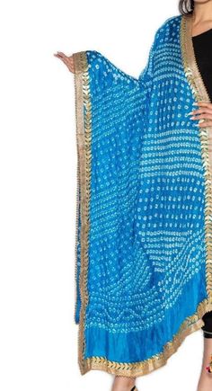 Bandhej Dupatta, Heavy Dupatta, Gota Work, Wedding Plan, Tie And Dye, Mix Color, Wedding Planning, Color Mixing, Solid Color