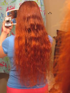 Show Me Your Hennaed Hair! - Page 109 Auburn Henna Hair, Ginger Beach Hair, Henna Hair Dye Red Copper, Long Healthy Ginger Hair, Ginger Bombshell Curls, Henna Hair, Red Haired Beauty, Show Me Your, Ginger