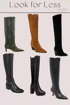 Obsessed with these tall boots for fall and winter! So chic for the office or special events #LTKShoeCrush #LTKStyleTip #LTKxNSale Tall Boots