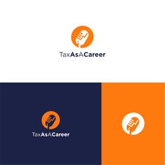 the logo for tax as a career, which is designed to look like a hand holding a