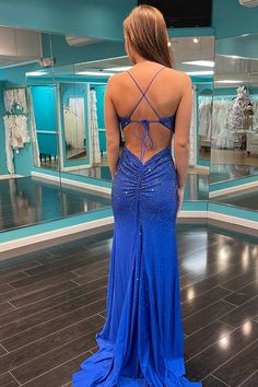 Beading Royal Blue Mermaid Prom Dress with Slit Royal Prom Dress, Matric Ball Dresses, Royal Blue Mermaid Prom Dress, Orange Prom Dress, Blue Prom Gown, Prom Dress With Split, Hot Pink Prom Dress, Blue Mermaid Prom Dress, Orange Prom Dresses