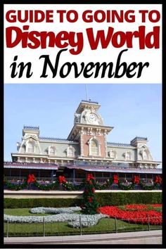 a guide to going to disney world in november