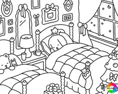 Bear Coloring Pages, Detailed Coloring Pages, Cartoon Coloring Pages, Cool Coloring Pages, Drawing Images, Coloring Pages To Print, Coloring Book Art, Cute Coloring Pages