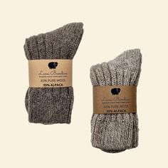 Thick, cozy and completely natural socks made from 65% Wool and 35% Alpaca. These crew socks are perfect for everyday wear on chilly days from Spring through Winter. They are super plush and are also perfect for wearing around the house on cold winter days. These socks contain no synthetic content and the wool is not treated with chemicals. Natural wool is antimicrobial, breathable, moisture wicking, odor-resistant and stays warm even when wet. It is an incredible fiber! These don't hold odor or cause you to sweat like synthetics do. Made in Italy Needle Felting Tools, Alpaca Socks, Fluffy Socks, Yarn For Sale, Knitting Tools, Hemp Fabric, Heavy Knit, Wool Socks, Knitting Kits