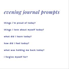 prompts Journaling About Feelings, Evening Reflection Journal Prompts, Bad Day Journal Prompts, Weekend Journal Prompts, Before Bed Journal Prompts, Bedtime Journal Prompts, End Of Day Journal Prompts, Journal Prompts For Overthinking, Bedtime Prompts