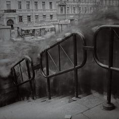 Alexy Titarenko Alexey Titarenko, Art Apocalypse, Ghost Images, Black And White City, Long Exposure Photography, Paris Photo, Foto Art, London Photos, Grand Palais