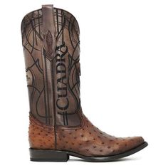 Cuadra Boots, Round Toe Boots, Ostrich Boots, Cowboy Outfits, Mens Cowboy, Harness Boots, Zipper Boots, Rounded Toe Boots, Men’s Suits