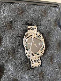 Weird Fashion Accessories, Alabaster Industries Watch, Eccentric Rings, Alabaster Watch, Non Fashion Grail, Alabaster Industries, Weird Watches, Watches Aesthetic, Aesthetic Watches