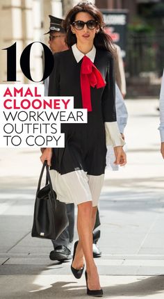 Fall Business Formal Outfits, Amal Clooney Work Outfits, Classy Business Outfits Dress, Fall Outfits For Work Offices Professional Women, Classic Work Outfits Women, Fall Work Outfits For Women Business, Fall Business Professional Outfits, Modest Office Outfits, Fall Professional Outfits Women