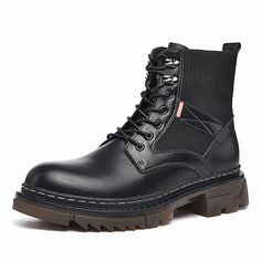 Color: Black,Yellow Closure Type: Lace-up Feature: Slip Resistant Size: US 10.5,US 8,US 9,US 10,US 11,US 7.5,US 8.5,US 6.5 Shoes Type: Combat Boots Upper Material: Microfiber,Knitted Outsole Material: Rubber Black 7, Save The Planet, Boots For Sale, Black N Yellow, Types Of Shoes, Sales Gifts, High Top, Black Boots, Hiking Boots