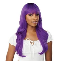 NAME: Sensationnel Synthetic Dashly Full Wig - UNIT 13 COLOR SHOWN: T2/PURPLE DESCRIPTION: 100% Premium Fiber Fast Fashion Meets Hair Instant & Fashionable Style Heat Safe up to 350~400F An Essential Addition to Your Wig Stash Ready to Wear Styles Made With Heat Resistant Fiber Available In Fasion Forward Colors Dress It Up Or Dress It Down Afro Twist Braid, Trendy Hair Styles, Afro Twist, Hair Crochet, Colors Dress, Front Hair, Types Of Braids, Tight Curls, Hair Closure