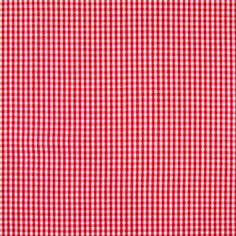 a red and white checkered fabric