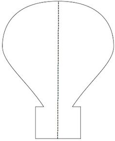 an image of a light bulb cut out from the paper and ready to be used