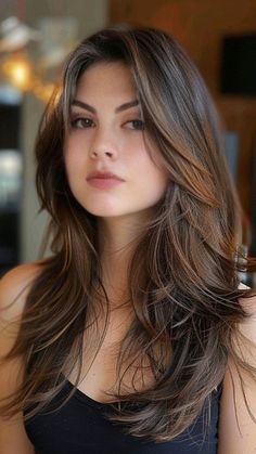 Asian Medium Length Hair With Layers, Long Length Hair With Layers, Haircuts Straight Hair, Haircuts For Medium Hair