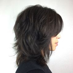 Shag Hairstyle, Medium Shaggy Hairstyles, Modern Shag Haircut, Shaggy Haircuts, Penteado Cabelo Curto, Cut My Hair