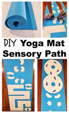 Kids love sensory paths and they are a great, activity that they can do mainly independently.  This sensory path can be easily roll out and rolled up for easy storage and transportation. Sensory Obstacle Course, Sensory Walking Path In School, Diy Sensory Path, Sensory Path, Kindergarten Math Free, Kindergarten Math Worksheets Free, Calm Corner, Diy Sensory, Health And Physical Education