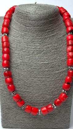 Corals are a wonderful gift for loved ones, which brings happiness, love, health. When you donate corals, you wish happiness from the bottom of your heart. Very elegant red coral Necklace. All our necklace arrives in a pretty gift box ready for gift giving Handmade Coral Beads, Red Coral Single Strand Round Necklace, Polished Red Coral Bead Necklace, Round Red Coral Single Strand Necklace, Spiritual Red Coral Jewelry As A Gift, Single Strand Red Coral Necklace, Round Single Strand Red Coral Necklace, Red Coral Round Necklace For Gift, Round Red Coral Necklace For Gift