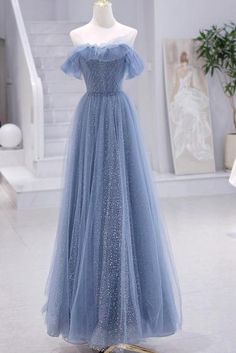 Blue Tulle A Line Off Shoulder Long Prom Dresses, Off the Shoulder Blue Formal Graduation Evening Dresses WT1227

Blue Tulle A Line Off Shoulder Long Prom Dresses, Off the Shoulder Blue Formal Graduation Evening Dresses WT1227 Korean Prom Dresses, Gaun Tulle, Cheap Prom Dresses Online, Prom Dress Blue, Prom Dresses Off The Shoulder, Gaun Fashion, Affordable Prom Dresses, Long Evening Dress, Lace Prom Dress