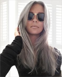 Going Grey, Silver Grey Hair, Natural Gray Hair, How To Color Eyebrows