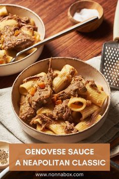 Recreate the rich, comforting flavors of Naples with this Genovese sauce recipe. Slow-cooked with onions and tender meat, it's perfect over pasta. Genovese Sauce Recipe, Pasta Genovese, Italian Sauce Recipes, Italian Pasta Recipes Authentic, Tender Meat, Traditional Italian Dishes, Healthy Italian, Italian Sauce