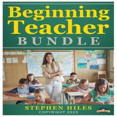 the beginning teacher bundle includes two books, and an instructional guide for students to use