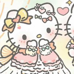 Matching Hello Kitty Pfp, Dear Daniel, Hello Kitty Pfp, Kitty Pfp, Walpaper Hello Kitty, Hello Kitty Themes, Hello Kitty Aesthetic, Kitty Drawing