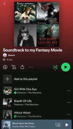 the music player on an iphone screen with audio and video playlist icons in place