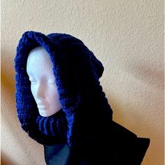 Brand New Hand Crafted For Men And Women Blue Hoodie With Drawstring For Cold Weather, Blue Cotton Hoodie For Cold Weather, Blue Warm Hoodie For Winter, Blue Winter Hoodie Warm, Warm Blue Hoodie For Winter, Warm Blue Hooded Hoodie, Turtleneck Hoodie, Western Chaps, Tin Wall Decor