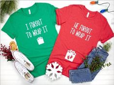 two t - shirts that say, no more silent nights to be photography set includes both shorts and sneakers