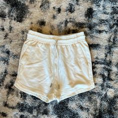 H&M Cream Short Shorts, Never Worn! I Got Them And When I Tried Them On They Were Way Too Short On Me! Super Soft And Stretchy! :) H&m Relaxed Fit Shorts For Spring, H&m Relaxed Fit Spring Shorts, H&m Cotton Bottoms With Short Length, H&m Short Bottoms With Elastic Waistband, H&m Cotton Bottoms For Day Out, H&m Cotton Bottoms In Short Length, H&m Elastic Waistband Short Bottoms, H&m Shorts With Elastic Waistband, H&m Relaxed Fit Bottoms