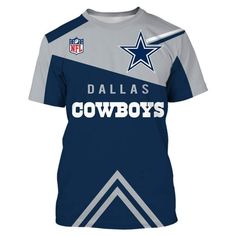 Shipping from the US. Easy 30 day return policy, 100% cotton, Double-needle neck, sleeves and hem; Roomy Unisex Fit. Dallas Cowboys Tshirts, American Football Team, Cow Shirt, Nfl Dallas Cowboys, Staple Wardrobe Pieces, Fan Shirts, 3d T Shirts, Wearing Clothes, Personalized T Shirts