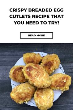 crispy breaded egg cutlets recipe that you need to try