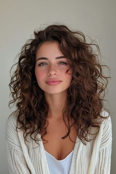 Revolutionize your look with 9 haircuts for thick hair, each designed to introduce a fresh and exciting change. Shorter Natural Curly Hair, Shakira Haircut, Long Wavy Fine Hair, Permed Before And After, Multi Textured Perm Long Hair, Curly Collarbone Length Hair, Medium Length Wavy Curly Hair, Mid Length Curly Haircut With Layers, 2024 Curly Hair Trends