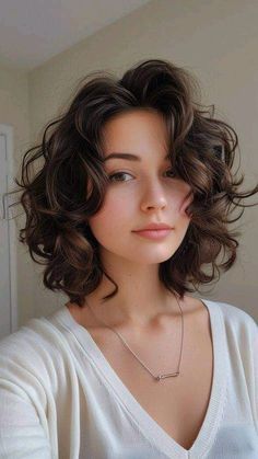 Cute Curly Short Hair, Short Perm Hairstyle Women, Short Layer Curly Hair, Perm Types Short Hair, Short Curly Hair Asian, Natural Wavy Short Hair, 2b Hair Short, 2c Haircuts Short, Short 2b Hair