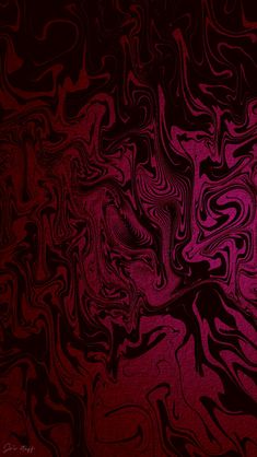 an abstract red and black background with swirls