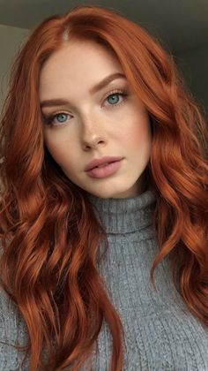 red hair color ideas Red Hair Pale Skin, Blonde Red Hair, Hair Pale Skin