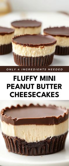 Image for Fluffy Mini Peanut Butter Cheesecakes Nutter Butter Dessert, Peanut Butter Cheesecake Recipes, Chocolate Peanut Butter Cheesecake, Chocolate Peanut Butter Pie, Do It For Me, Chocolate Graham Crackers, Baking Stuff