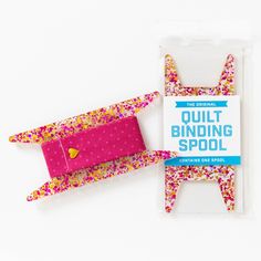 Quilt Binding Spool Caswell Quilt, Knitting Notions, Quilt Binding, Quilts For Sale, Fabric Yarn, Hand Applique, Book Quilt, Teal And Pink, Teal And Gold