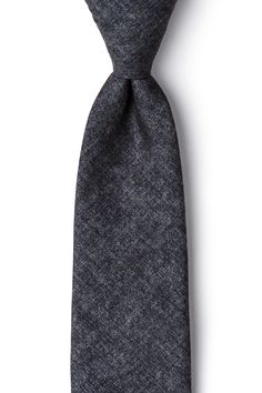 Yuma Extra Long Tie by Ties.com -  Charcoal Cotton Neck Tie Knots, Ties Mens Fashion, Silver Tie, Adidas Adilette, Navy Suit, Grey Tie, Wedding Ties, Find Your Style, Tie Accessories